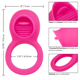 Vibrating Tongue Teaser Silicone Cock Ring Cock Rings Vibrating